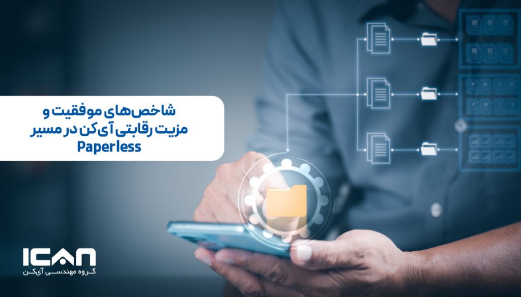 مزیت رقابتی bpms آی کن برای papaerless کردن سازمان ها